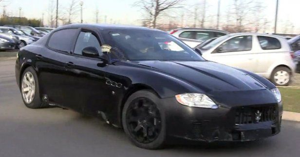 2012/2013 Maserati Quattroporte z nowym silnikiem? [wideo]