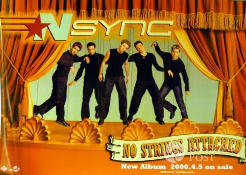 Nsync - No Strings Attached (2000r.) - 2 416 000 kopii