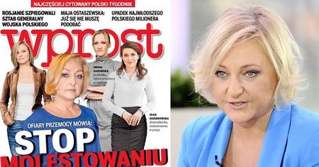 Nowy "Wprost" z ofiarami molestowania seksualnego! "SIEDZIELIŚMY W SMRODZIE"