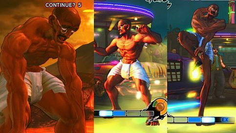 Mr. T, Gandhi i Kratos w Street Fighter IV (wideo) 1