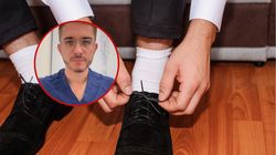 Dwie widoczne zmiany na stopach. Flebolog: Ujawniają niewydolność żylną