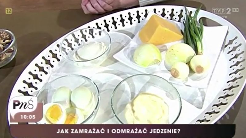 Niektórych produktów nie można mrozić 