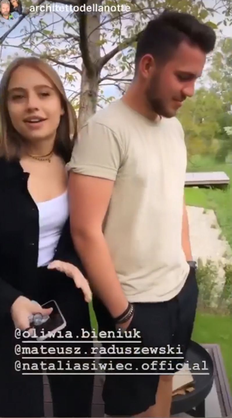 Oliwia Bieniuk i Mateusz Raduszewski