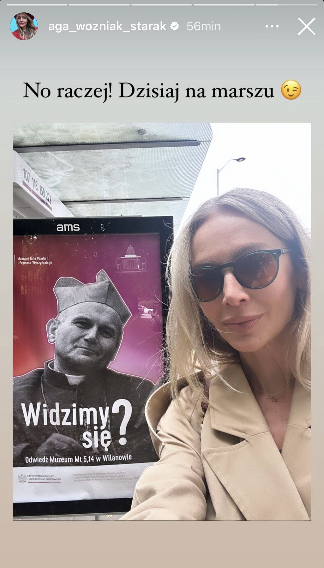 Agnieszka Woźniak-Starak dołącza do Marszu Miliona Serc