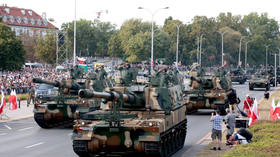 15.08.2024 WARSZAWA Święto Wojska Polskiego - parada wojskowa N/Z Fot. Adam Jankowski / Polska Press
