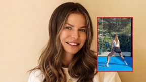 "Pierwsza lekcja". Lewandowska spróbowała swoich sił w nowym sporcie