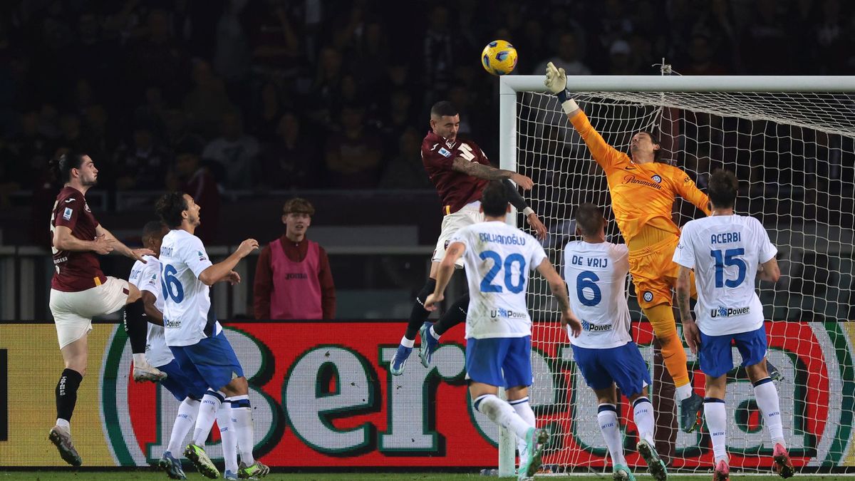 Na zdjeciu: Torino vs Inter Mediolan