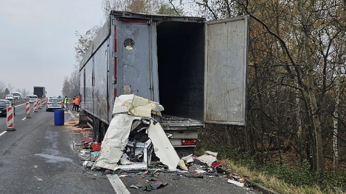 Tragedia na S1. Nie żyje 62-letni mężczyzna 