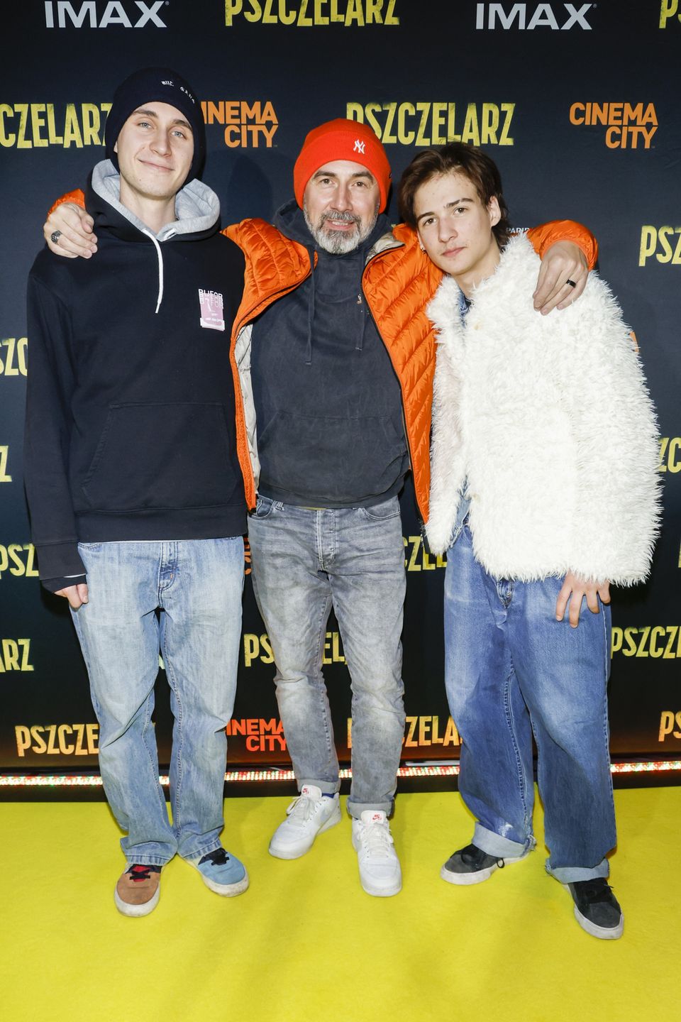 Gwiazdy na premierze filmu "Pszczelarz"