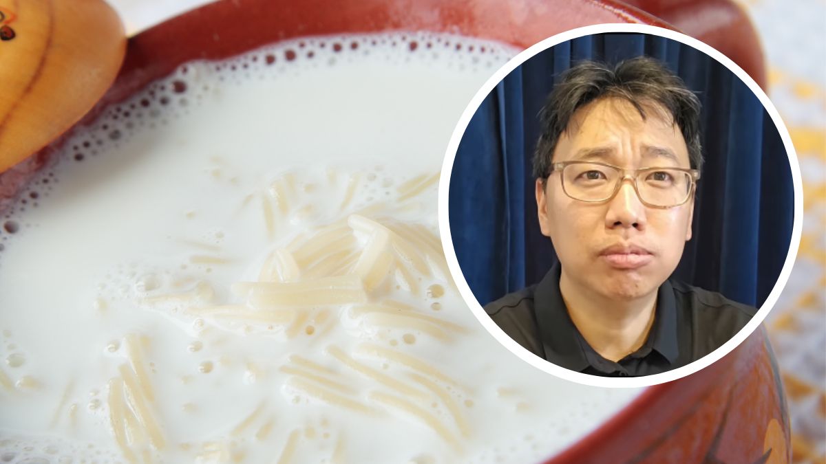 Koreańczyk zabrał się za testy zupy mlecznej