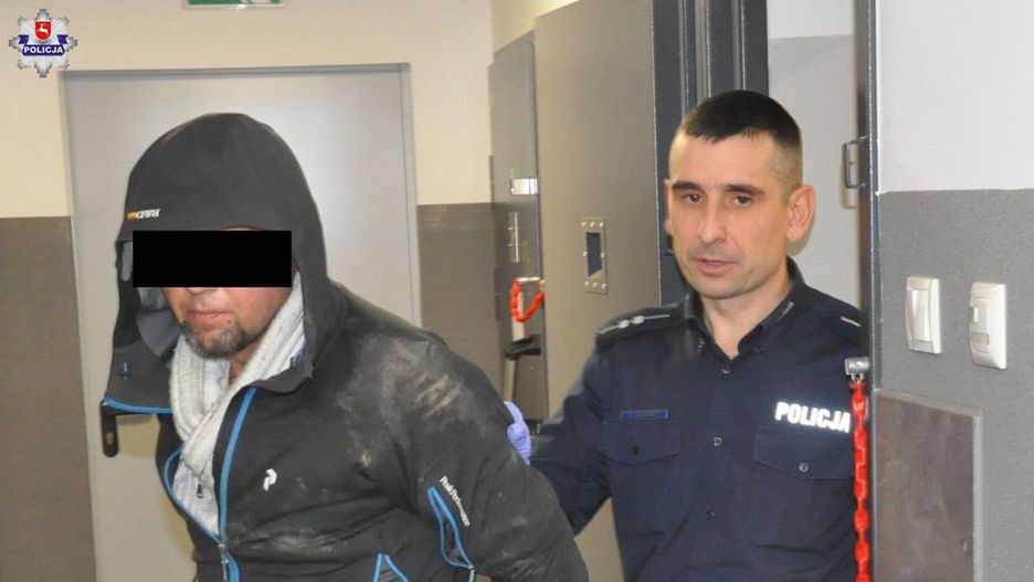49-latek został zatrzymany przez funkcjonariuszy 