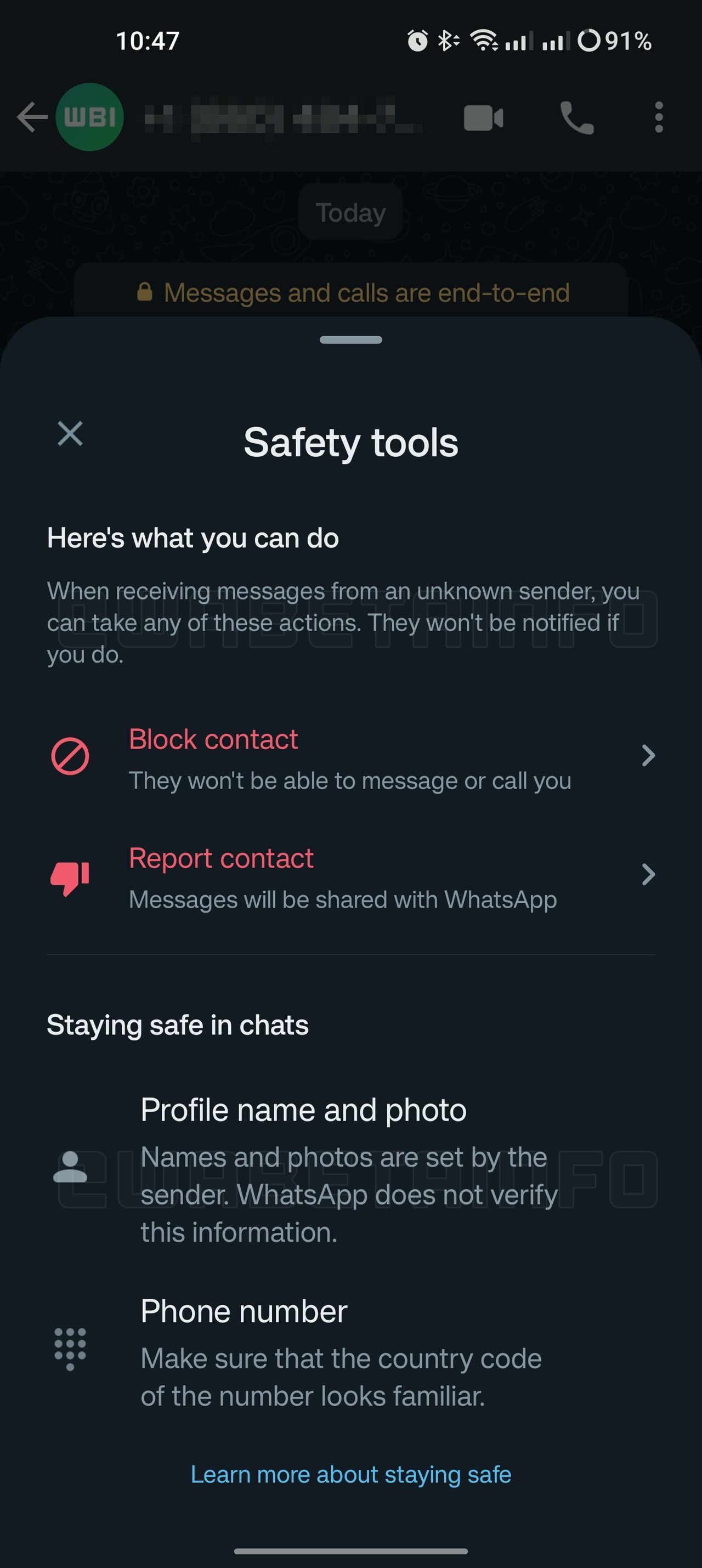 Nowe opcje bezpieczeństwa w WhatsAppie