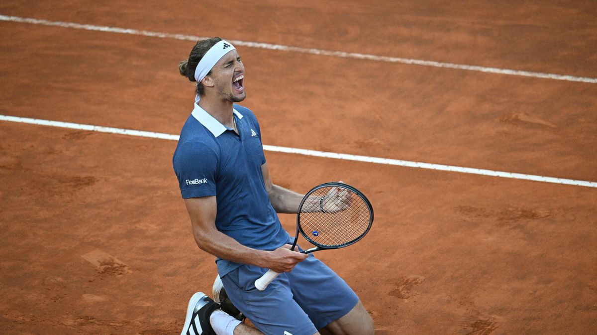 PAP/EPA / Alessandro di Meo / Na zdjęciu: Alexander Zverev
