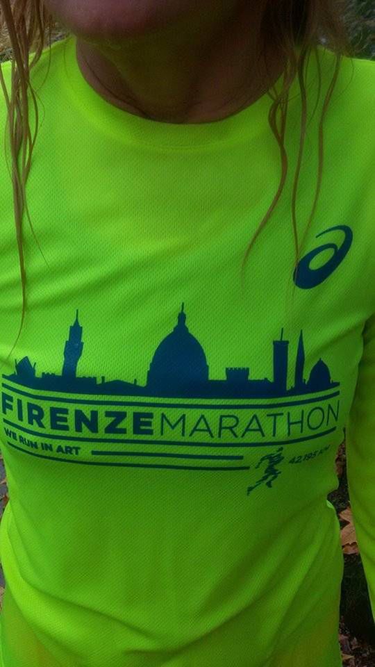 Monika Olejnik wzięła udział w Firenze Marathon