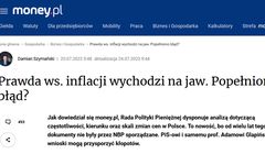 Śledczy chcą od dziennikarza Money ujawnienia źródła informacji o analizie NBP