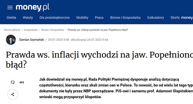 Śledczy chcą od dziennikarza Money ujawnienia źródła informacji o analizie NBP
