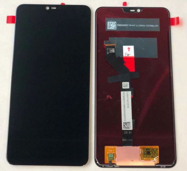 Tak ma wyglądać przedni panel modelu Xiaomi Redmi Note 6