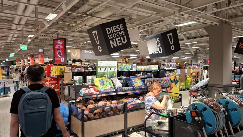 Oto ceny produktów w sklepie Kaufland w Berlinie. 