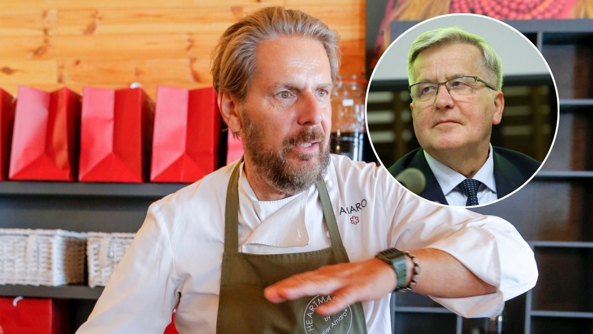 Wojciech Modest Amaro nie przyjął Komorowskiego w restauracji. "Nie wiem, jak to wyciekło"