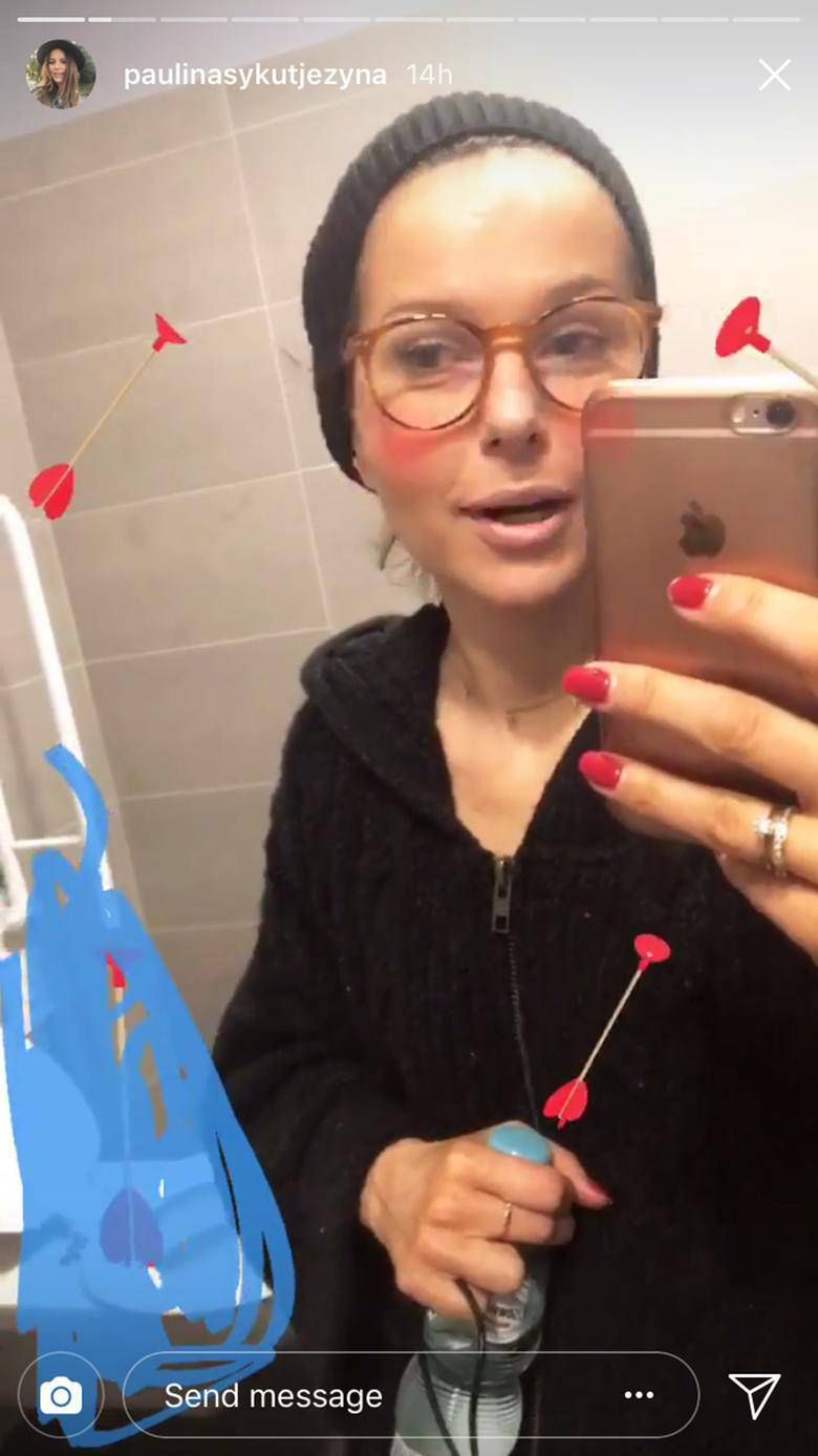 Paulina Sykut bez makijażu