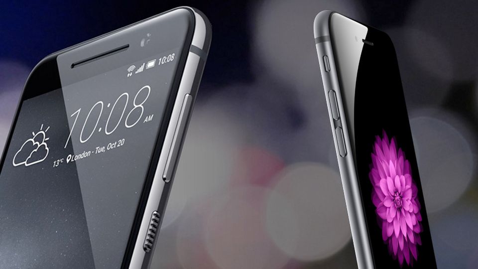 HTC One A9 i iPhone 6