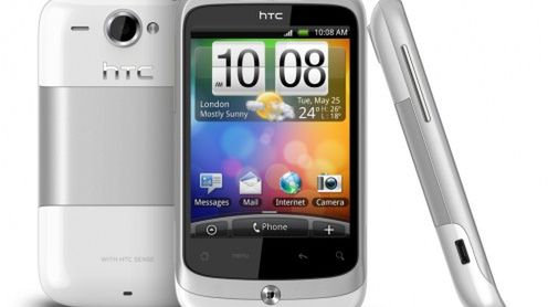 HTC Wildfire na Wyspach 14 czerwca 1