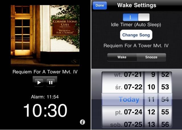Wake Tunes - (nie)zwykły budzik dla iPhone'a 1