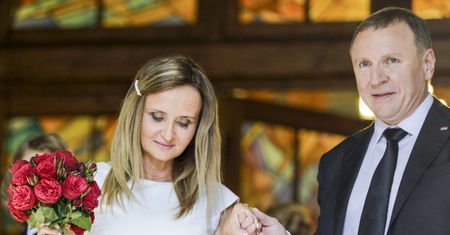 Kurski z żoną i córką już w domu. Wyjaśnił znaczenie imion dziecka