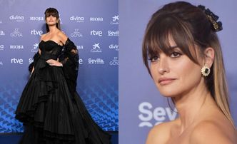 Posągowa Penelope Cruz w oszałamiającej kreacji Dolce & Gabbana bryluje na rozdaniu nagród (ZDJĘCIA)