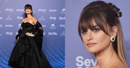 Posągowa Penelope Cruz w oszałamiającej kreacji Dolce & Gabbana bryluje na rozdaniu nagród (ZDJĘCIA)