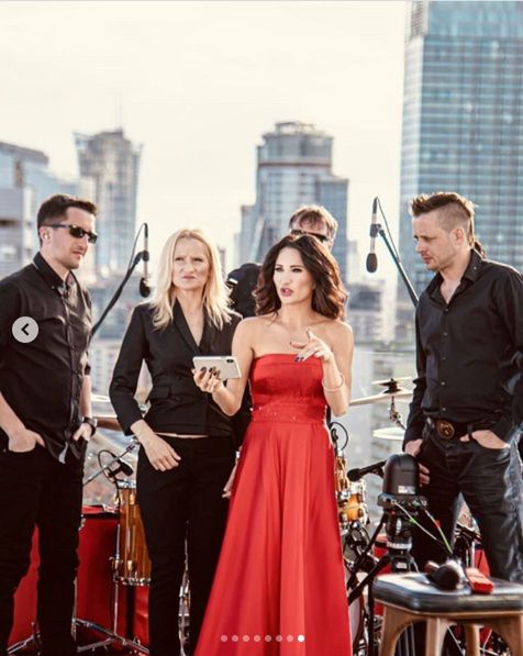 Justyna Steczkowska zagrała koncert na dachu