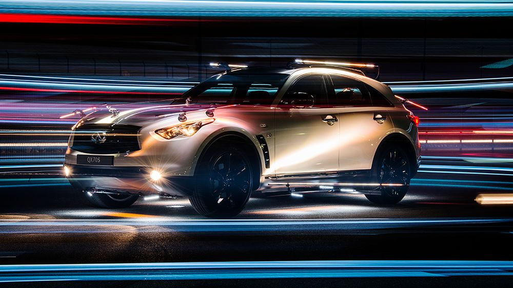 Malowanie światłem z rozmachem i Infiniti 1