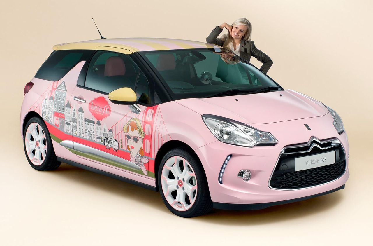 Citroën DS3 Benefit Cosmetics - samochód dla Barbie