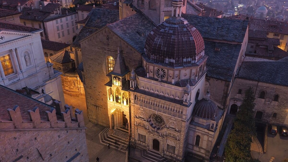 Stare miasto w Bergamo