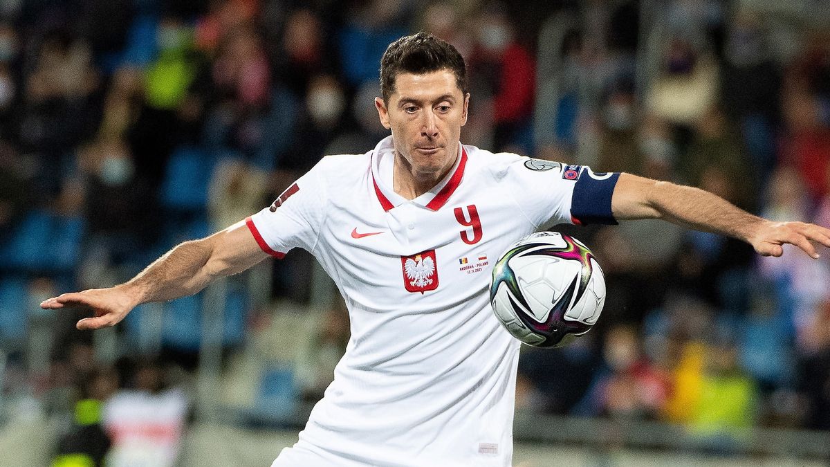 PAP / Andrzej Lange / Na zdjęciu: Robert Lewandowski