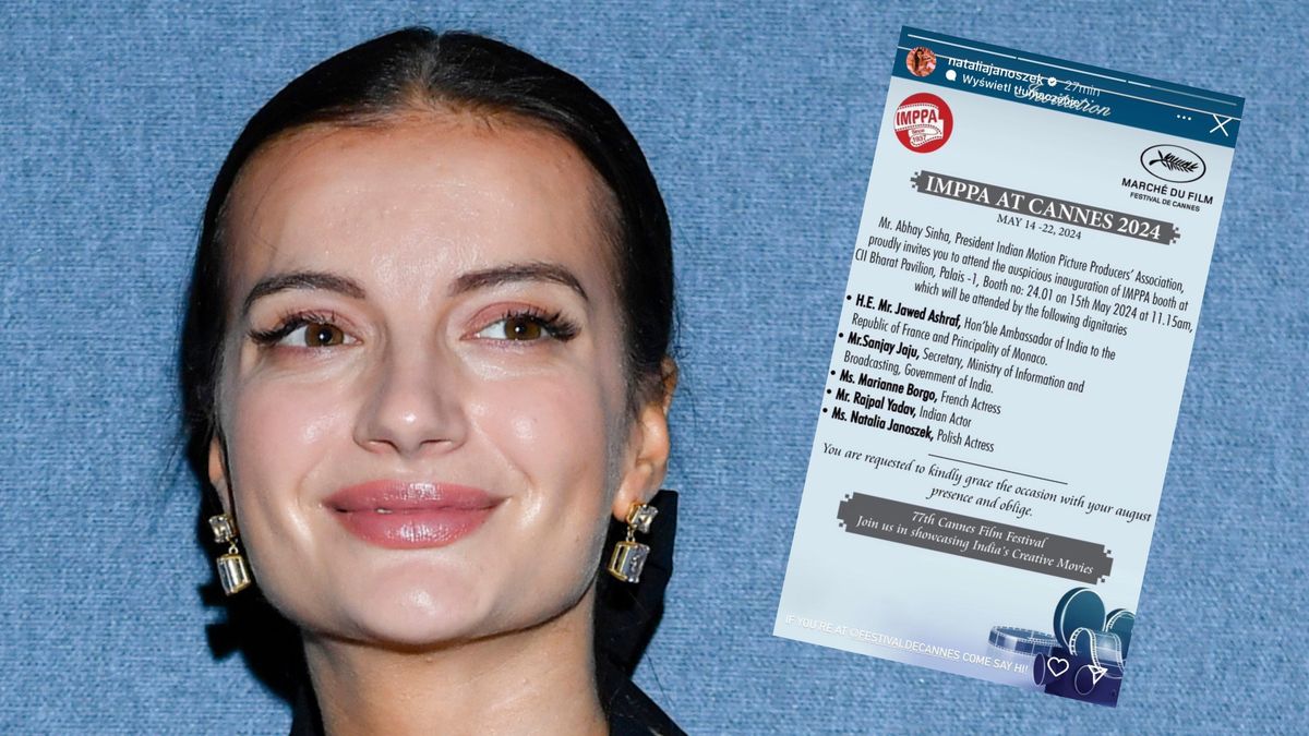 Natalia Janoszek pozdrawia z Cannes i pokazuje, na jakim evencie się pojawi. Sprawdziliśmy o co chodzi