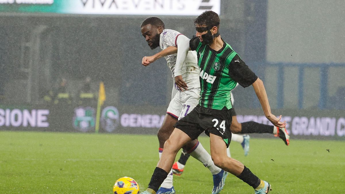 PAP/EPA / Serena Campanini / Mecz Serie A: US Sassuolo - ACF Fiorentina