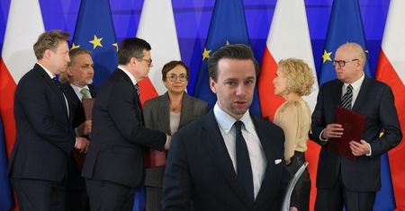 Krzysztof Bosak po ślubowaniu sędziów TK. Krytyczny wpis
