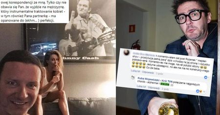 Co jest w SMS-ach, którymi grożą sobie Rozenek i Wojewódzki? "Kuba miał uprzedmiotawiać kobiety, nawet Renatę"