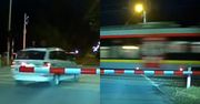 Wjechał na przejazd mimo zakazu. Nagle pojawił się drugi pociąg