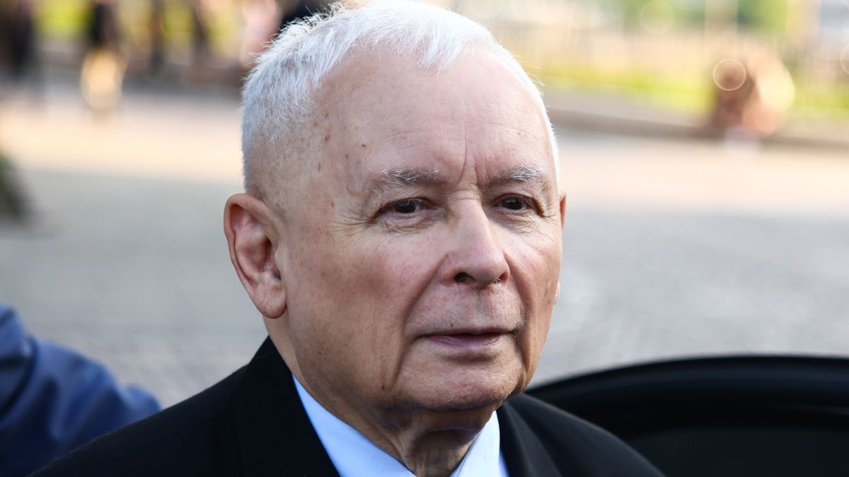 Jaroslaw Kaczynski, the leader of Law and Justice (PiS) opposition party, is seen after attending the mass at Wawel Cathedral. Krakow, Poland on June 18th, 2025. The service commemorated the 76th birthday of Jaroslaw Kaczynski and his twin brother, Lech Kaczynski, President of Poland, who died on April 10, 2010 in the crash of the TU-154 plane in Smolensk, Russia. (Photo by Beata Zawrzel/NurPhoto via Getty Images)