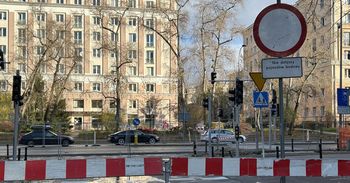 Warszawa: Tydzień bez tramwajów na pl. Zawiszy. Spore utrudnienia w ruchu