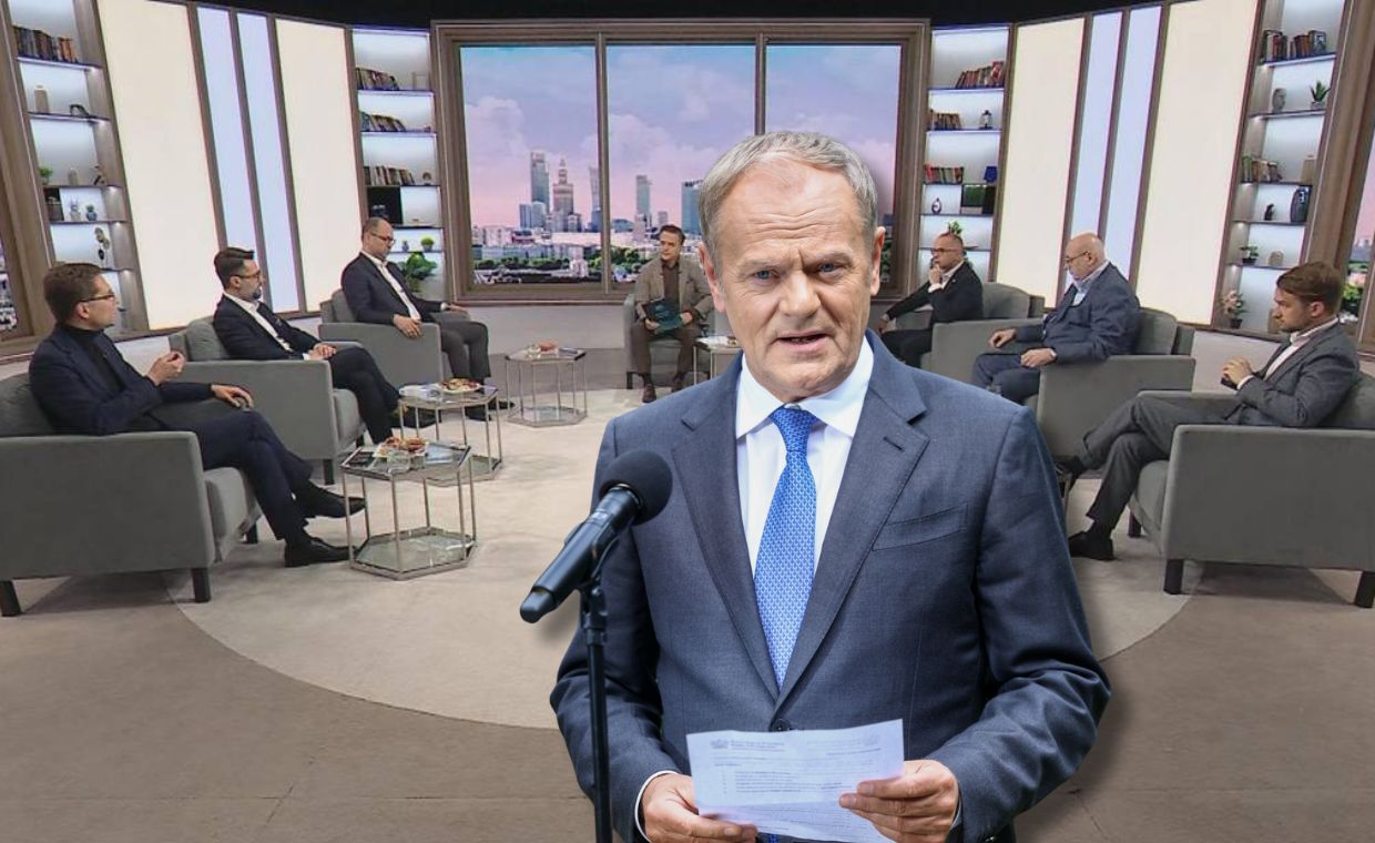 "Kompletne bzdury". Ostre spięcie o Tuska u Rymanowskiego