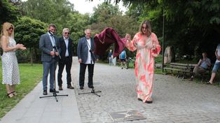 Koszalin: Ewa Błachnio kolejną gwiazdą kabaretu uhonorowaną w Alei Gwiazd