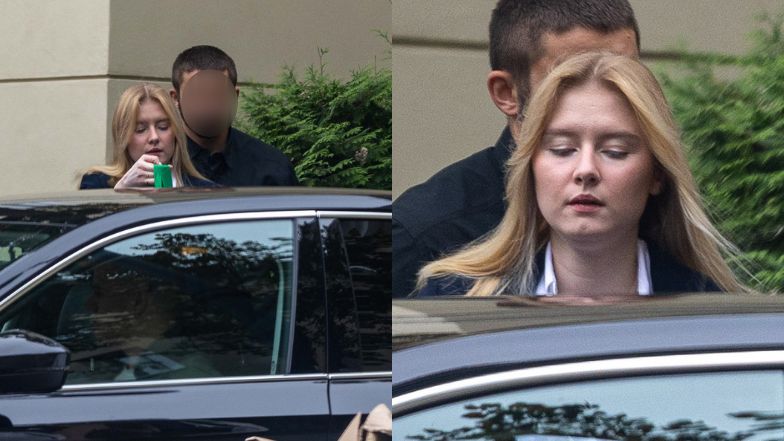 Kinga Duda "przyłapana" przez paparazzi