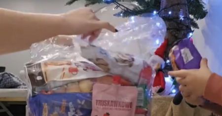 Pokazała paczkę z kopalni na święta. Nagranie robi furorę
