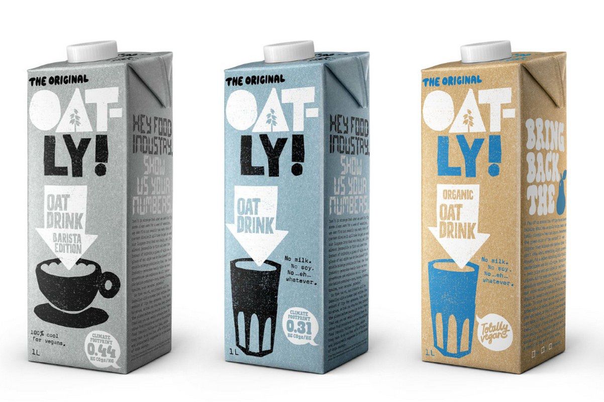 Dodatkowych 200 mln dol pozyskała firma Oatly produkująca wegańskie mleko z owsa.