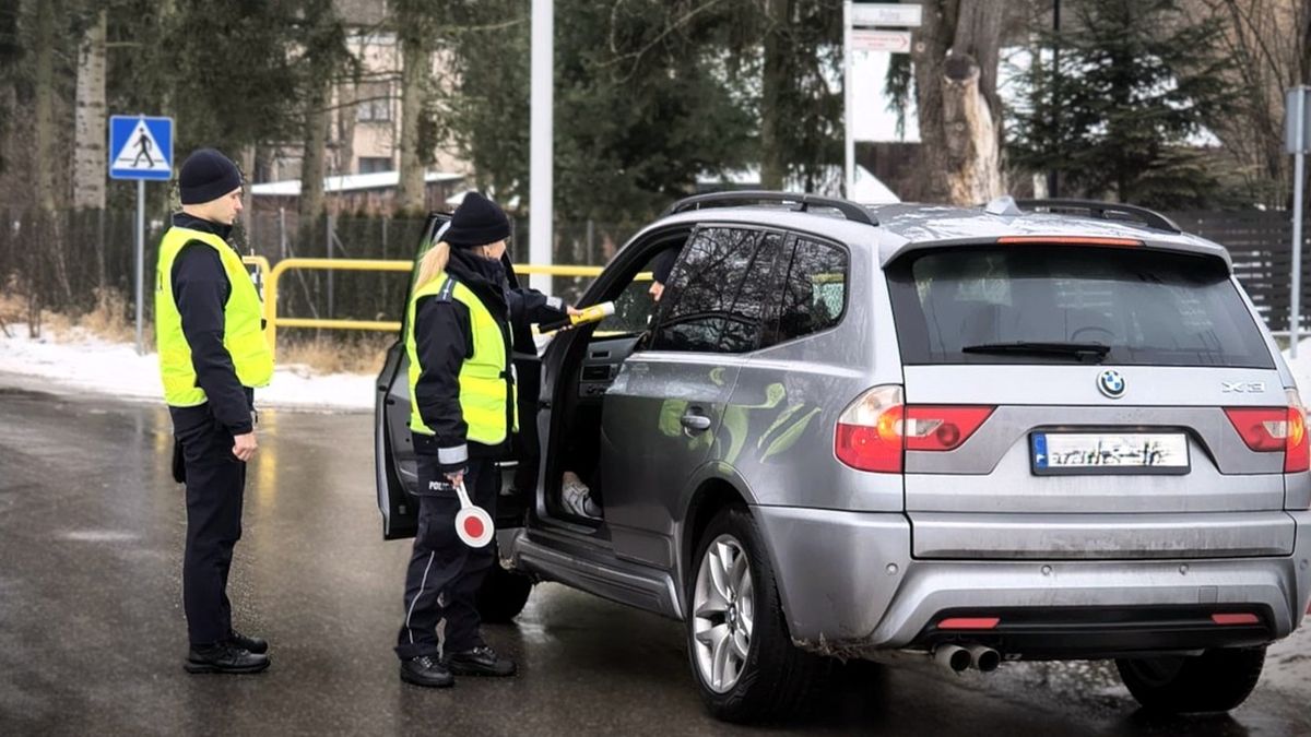 Kontrola trzeźwości kierowcy