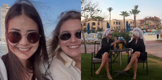 Marta (BEZ DAMIANA) i Malika z "Love is Blind" ruszyły na podbój Egiptu. "Nie możemy tego dłużej ukrywać" (ZDJĘCIA)