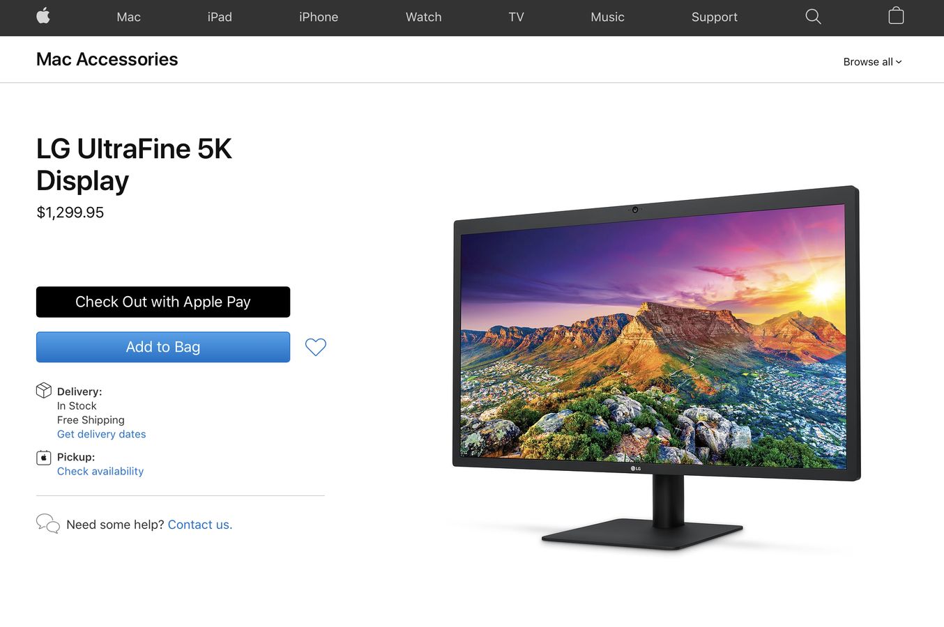 Apple i LG wprowadziły na rynek wspólną serię monitorów